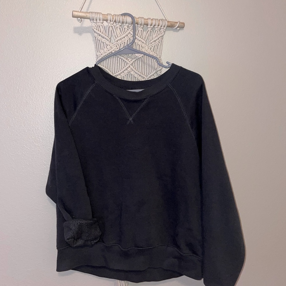 Cutest black/grey crewneck